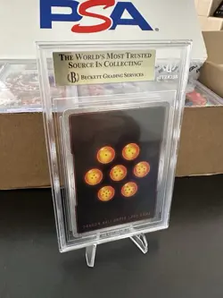 Dragon Ball Super Card Game Son Goku FB01-139 SCR Secret Rare Fusion World BGS10 - Image 2