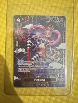 PERONA OP14 THE AZURE SEA SEVEN SP (OP06-093) Alt Art One Piece TCG English Card - Image 1