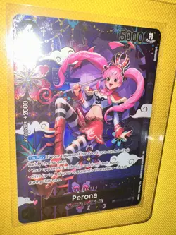 PERONA OP14 THE AZURE SEA SEVEN SP (OP06-093) Alt Art One Piece TCG English Card - Image 2