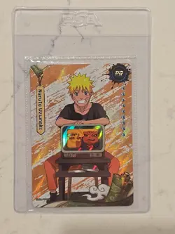 PSA Magazine X Kayou Exclusive Naruto Uzumaki SEALED Promo Card NM December 2025 - Image 1