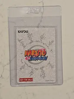 PSA Magazine X Kayou Exclusive Naruto Uzumaki SEALED Promo Card NM December 2025 - Image 2