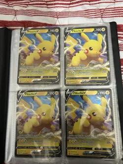 Pokemon Trading Cards In Binder - Image 2