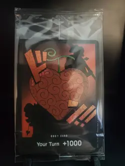 One Piece - DON!! Card Trafalgar Law And Rosinante - Promotion Cards - NM - Image 1