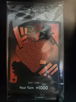 One Piece - DON!! Card Trafalgar Law And Rosinante - Promotion Cards - NM - Image 3