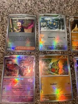 Pokemon Prismatic Evolution Reverse Holo Masterball/Pokeball Card Lot (20 Cards) - Image 2