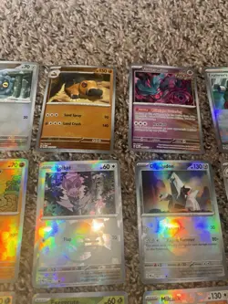 Pokemon Prismatic Evolution Reverse Holo Masterball/Pokeball Card Lot (20 Cards) - Image 3