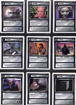 Star Trek CCG 1995 1st Edition Beta complete set of 363 White Border Cards - Image 3
