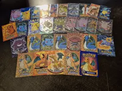 Pokemon Topps Big Card Lot Foils And Non. Die Cut Squirtle. Charizards Gengar - Image 2