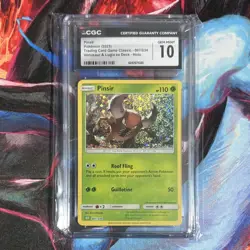 Pokemon TCG Pinsir 007/034 Trading Card Game Classic Holo CGC 10 - Image 1