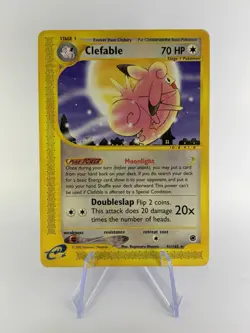 Pokemon - Clefable (Expedition Base Set rare card - 41/165) - Image 1