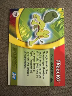 Pokemon Card - Treecko #79 - Advanced Challenge - Topps - Image 2