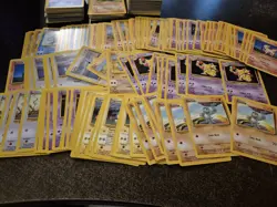 Huge Base Set Fossil Etc 300+ Pokemon Card Lot Vintage Shadowless, 1st Editions - Image 2