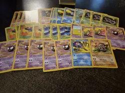 Huge Base Set Fossil Etc 300+ Pokemon Card Lot Vintage Shadowless, 1st Editions - Image 4