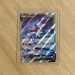 Pokemon TCG Suicune V GG38/GG70 Crown Zenith Galarian Gallery Holo Card - Image 4