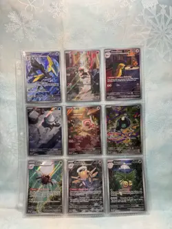 TCG Lot Of 9 Pokemon Cards From Mega Evolutions - Image 1