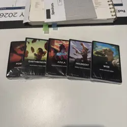 Magic The Gathering Avatar The Last Airbender Jumpstart Sealed Inner Packs Lot 5 - Image 1