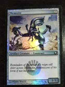 Memnite Scars of Mirrodin Magic the Gathering MTG - Image 1
