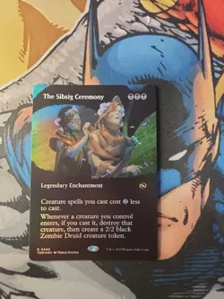 The Sibsig Ceremony (Borderless) [Tarkir: Dragonstorm] Foil - Image 1
