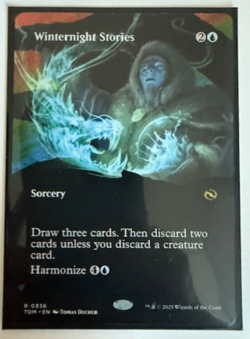 Magic the Gathering: Winternight Stories (Borderless) Tarkir: Dragonstorm Reg NM - Image 1