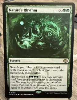 Nature's Rhythm Tarkir: Dragonstorm Regular - MTG - NM - Image 1