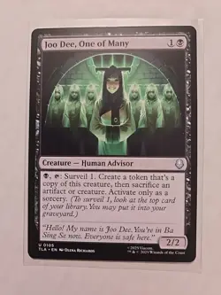 Joo Dee, One of Many - Avatar - NM - Uncommon - Creature - MTG - Image 1