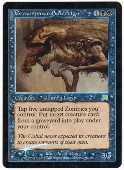 Onslaught MTG FOIL Gravespawn Sovereign Magic - Image 1