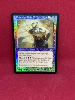 Grinning Demon - Foil MTG Onslaught Magic Played - Image 1