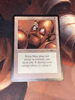 Brass Man X1 Mtg Arabian Nights Lp/Lp+ - Image 1