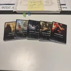 Magic The Gathering Avatar The Last Airbender Jumpstart Sealed Inner Packs Lot 1 - Image 1