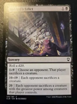 Myrkul's Edict 135/361 Common Battle For Baldur's Gate Magic: The Gathering - Image 1