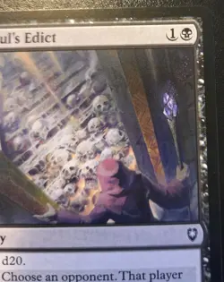 Myrkul's Edict 135/361 Common Battle For Baldur's Gate Magic: The Gathering - Image 3