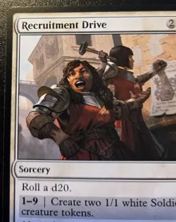 Recruitment Drive 038/361 Common Battle For Baldur's Gate Magic: The Gathering - Image 2