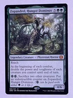 Zopandrel, Hunger Dominus 195 Phyrexia: All Will Be One ONE MTG Magic - Image 2