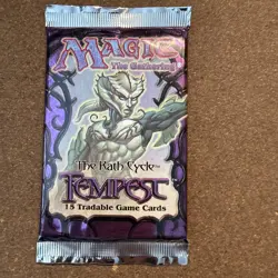 MTG TEMPEST Booster Pack Sealed - Image 1