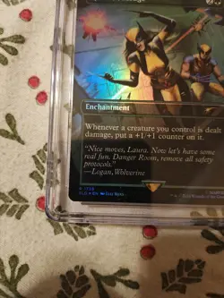 2024 Magic The Gathering Wolverine Rite of Passage Foil Secret Lair #1739 CGC 10 - Image 4