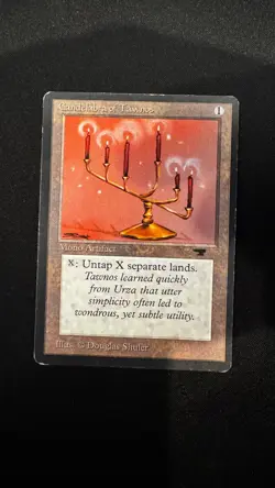 Magic the Gathering: Candelabra of Tawnos, Antiquities, Heavily Played (HP, MTG) - Image 1
