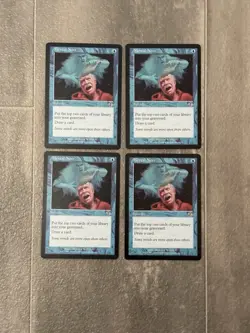Magic the Gathering ** Mental Note x4 ** Judgment ** Never Played - Image 1