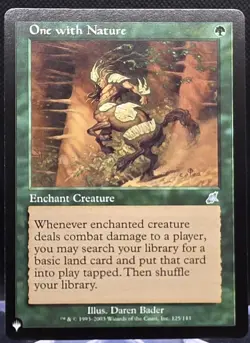 One with Nature #125 The List - Scourge Regular Uncommon *Buy 2 Get 1 - Image 1