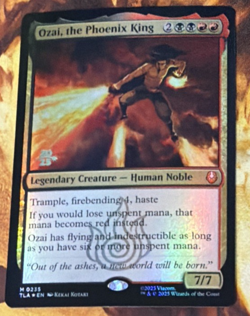1x Ozai, the Pheonix King - PRERELEASE PROMO (NM/M) - Image 1