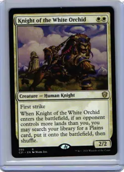 Knight of the White Orchid Commander 2021 Regular - Image 1