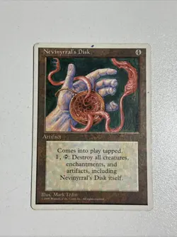 Nevinyrral's Disk [Fourth Edition 4th] MTG Magic The Gathering Deckmaster - Image 1