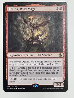 MTG Delina, Wild Mage - Adventures In The Forgotten Realms - Non foil - 138 - Image 1