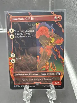 Summon: G.F. Ifrit (Borderless) Final Fantasy Regular - Image 1