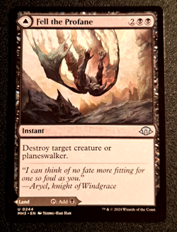 MTG Fell the Profane Modern Horizons 3 Magic The Gathering - Image 1