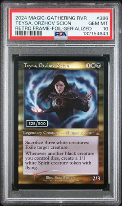 MTG Magic PSA 10 Serialized Teysa Orzhov Scion #328 RVR Serial Numbered Ravnica - Image 1