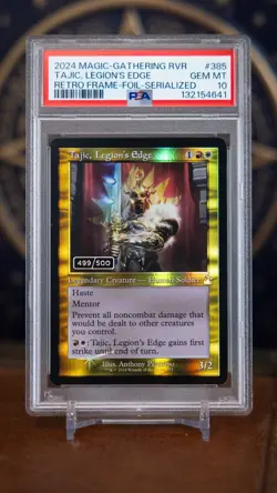 MTG Magic PSA 10 Serialized Tajic Legion's Edge #499 RVR Serial Numbered Ravnica - Image 3
