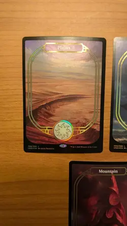 MTG Unsanctioned full art lands FOIL near mint NM magic the gathering - Image 3