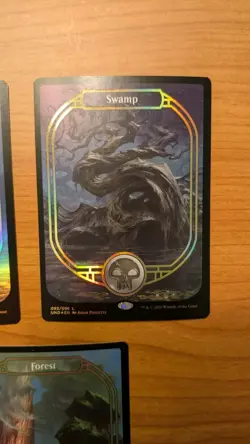 MTG Unsanctioned full art lands FOIL near mint NM magic the gathering - Image 5