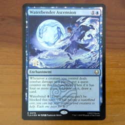 Waterbender Ascension - Prerelease Foil Promo - Avatar TLA MTG - Image 1
