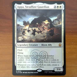 Appa, Steadfast Guardian - Prerelease Foil Promo - Avatar TLA MTG - Image 1